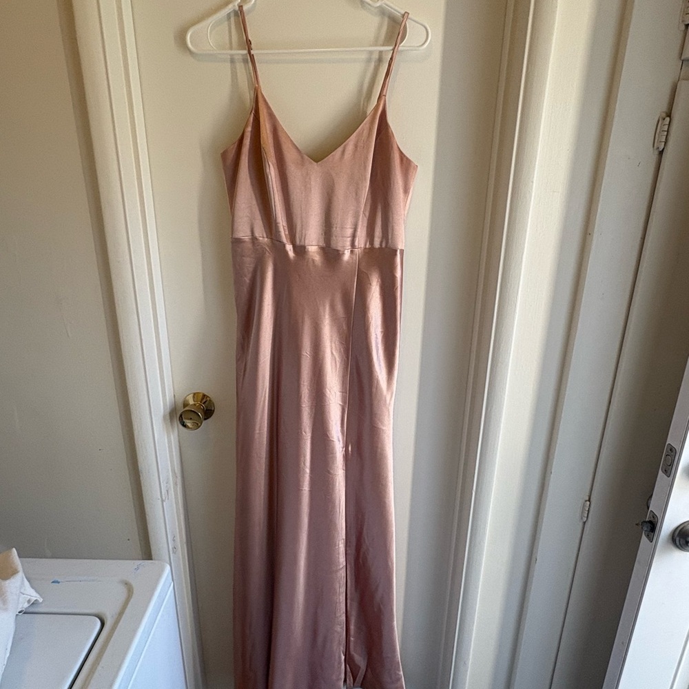 Birdy Grey Maxi Dress with Spaghetti Straps